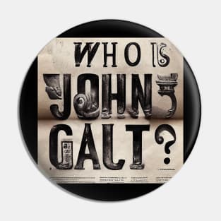 Who is John Galt? Pin