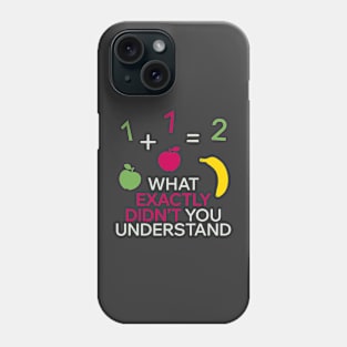 What exactly didn’t you understand? Phone Case