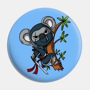 Koala Bear Ninja Pin