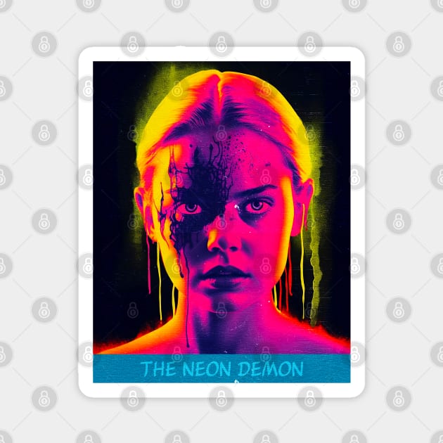 The Neon Demon - Elle Fanning Magnet by pandas doing stuff