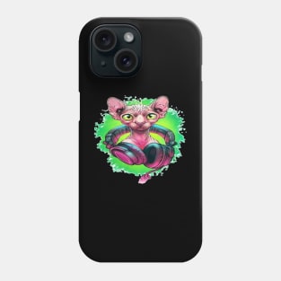 Gun and rose Phone Case