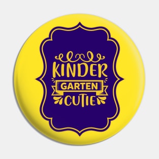 Kindergarten Cutie Pin