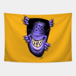 Purple people eater ... with no horns Tapestry