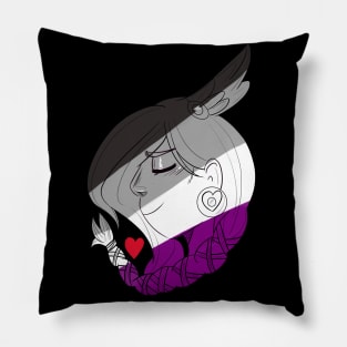 Native Asexual Pride Pillow