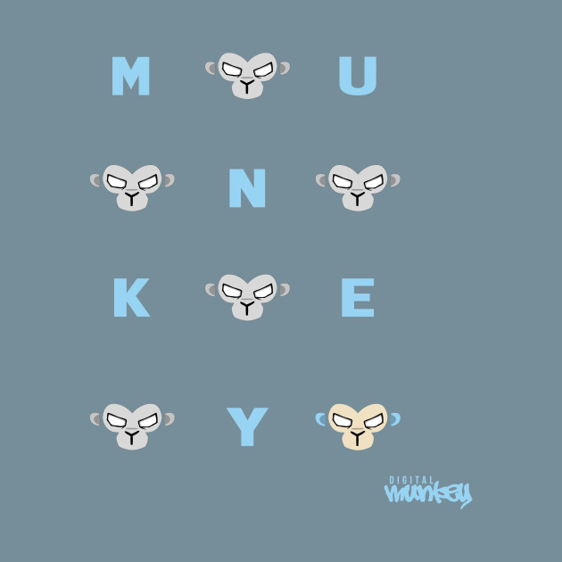 Disover M-U-N-K-E-Y - Animal - T-Shirt