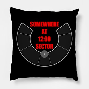 12:00 Sector - Burning Man Pillow