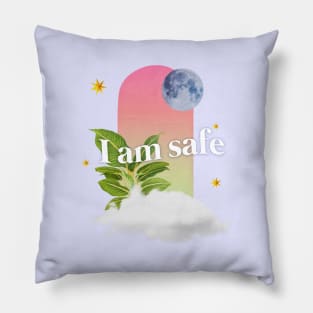 I Am Safe | Affirmation Pillow