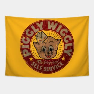 PIGGLY WIGLY SELF SERVICE VINTAGE Tapestry