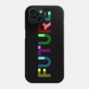 Future Color Block Lettering Phone Case