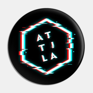 ATTILA POLYGON GLITCH Pin