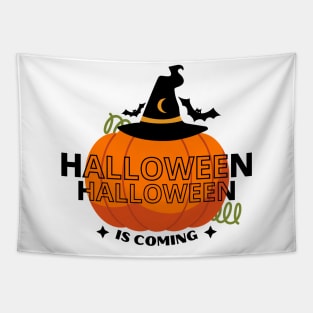 Halloween Is Coming Tapestry