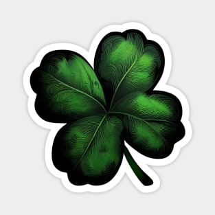 Four-Leaf Clover Magnet