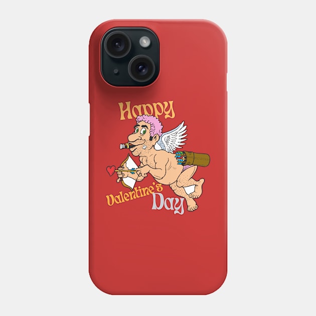 valentines day funny cupid goofy popular trends Phone Case by Solomonkariuki 