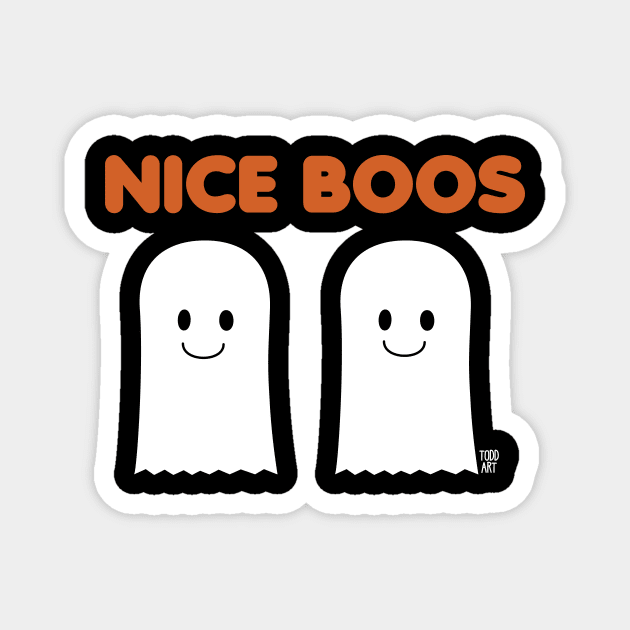 NICE BOOS Magnet by toddgoldmanart