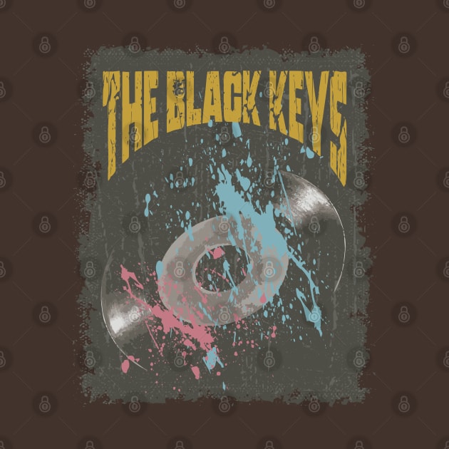 The Black Keys Vintage Vynil by K.P.L.D.S.G.N