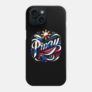 Pinay Filipino Filipina, Philippines Pride Flag Phone Case