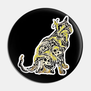 Celestial Cat Pin