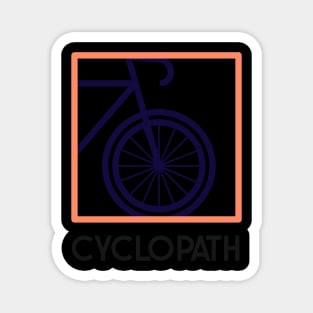 Cyclopath Cycling graphic tshirt Magnet