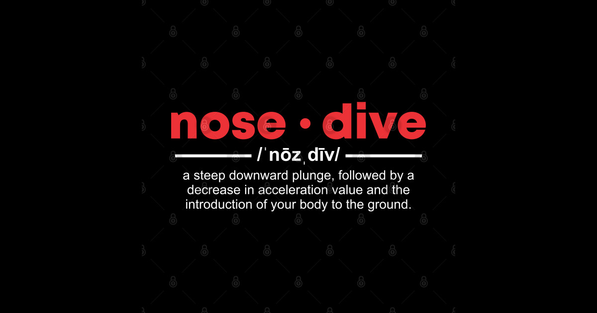 Funny One Wheel Onewheel Nosedive Definition Onewheel Sticker