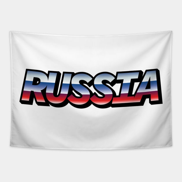 Russia Tapestry by Sthickers