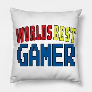 Worlds Best Gamer Pillow