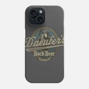 Daeufer's Bock Beer 1848 Phone Case