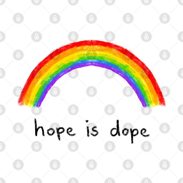 Hope Is Dope - Hope - Mask | TeePublic