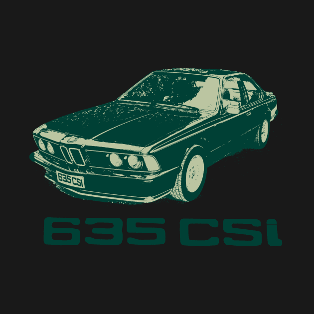 635csi shirt by retroracing