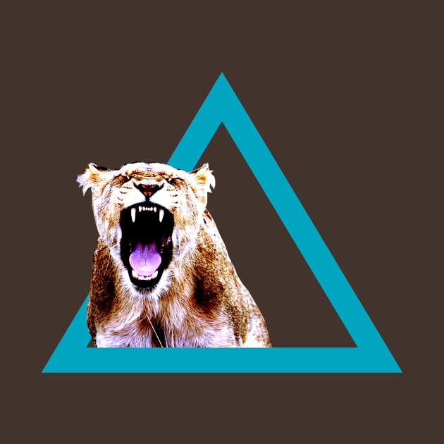 Lion in Triangle by bulubulu