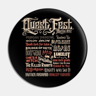 Quest Fest Pin