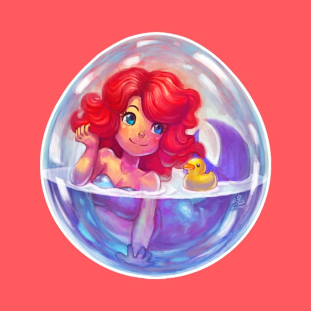 Mermaid in an Egg by RySpirit