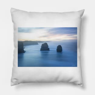 Gog and Magog from the 12 Apostles, Port Campbell National Park, Victoria, Australia. Pillow