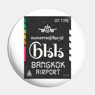 BKK AIRPORT BLACK Pin