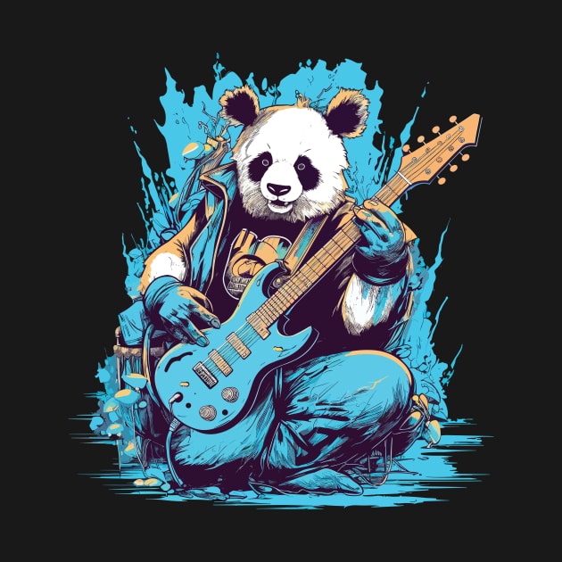 Panda Rockstar by TVEX19