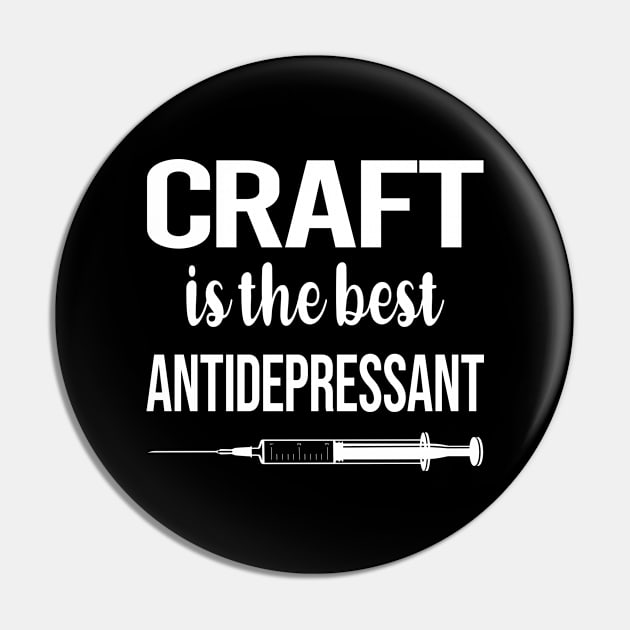 Antidepressant Craft Pin by symptomovertake