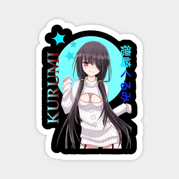 Kurumi Tokisaki Date A Live Magnet by IainDodes