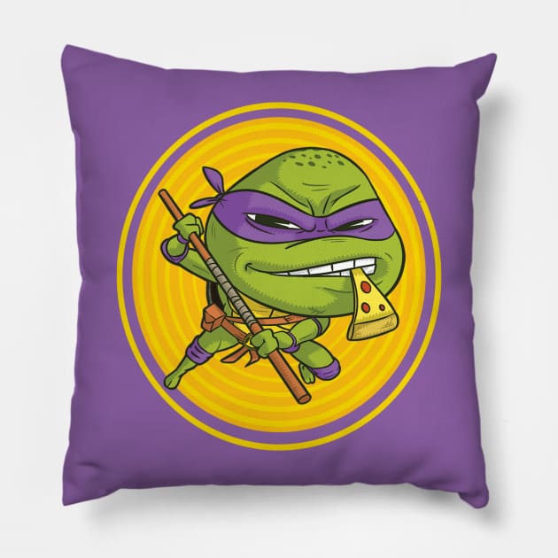 Michelangelo - Tmnt Pillow by Sebaimage