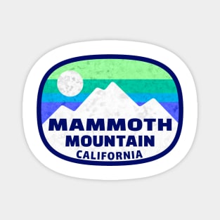 Mammoth Mountain California Skiing Mountains Ski Hiking Magnet