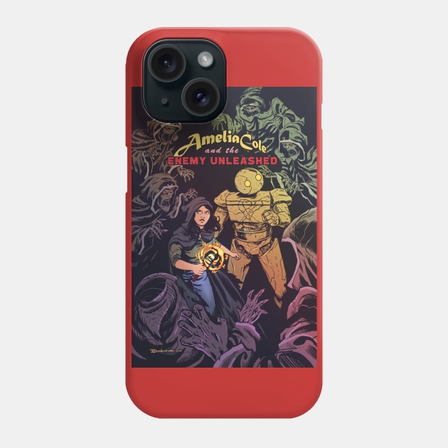 Amelia Cole and the Enemy Unleashed Phone Case by TheAmeliaColeStore