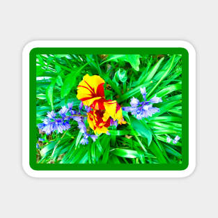 Bright Flowers Magnet