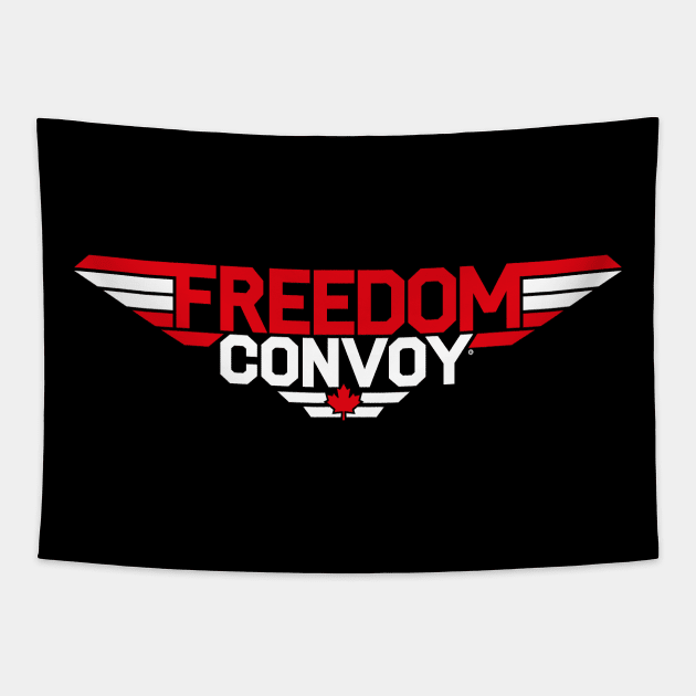 freedom convoy CANADA Tapestry by Yurko_shop