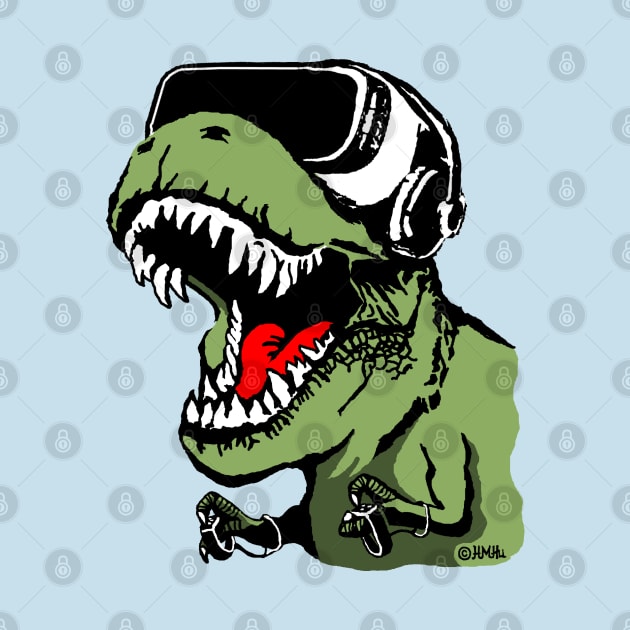 VR T-rex by NewSignCreation