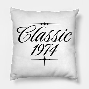 Classic 1974 v4 Pillow