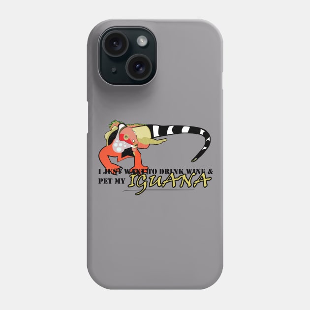 Iguana Phone Case by momomoma