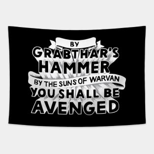 By Grabthar's Hammer Tapestry