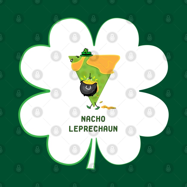 Nacho Leprechaun Green Tortilla Man by Sanford Studio