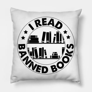 I Read Banned Books Pillow