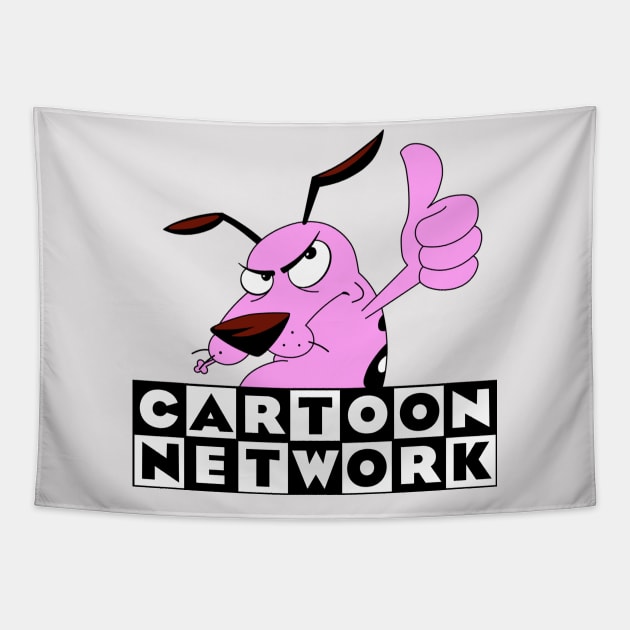 cartoon network coraje Tapestry by HarlinDesign