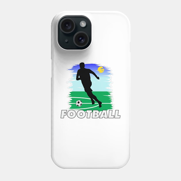 Football player Phone Case by STARSsoft