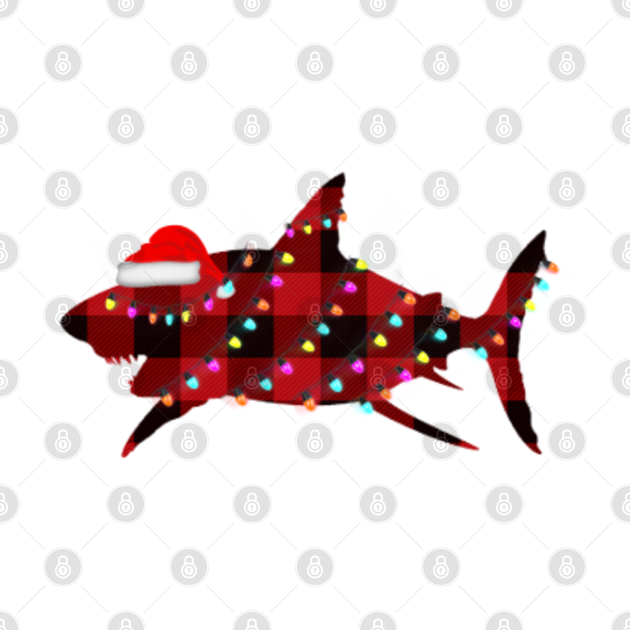 shark christmas Shark Christmas TShirt TeePublic